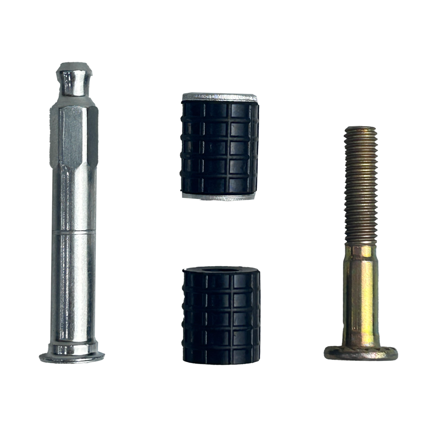 100pcs/bag S-10 (1/2" x 3.5") Stainless Steel Injection Packers – Instant Removal