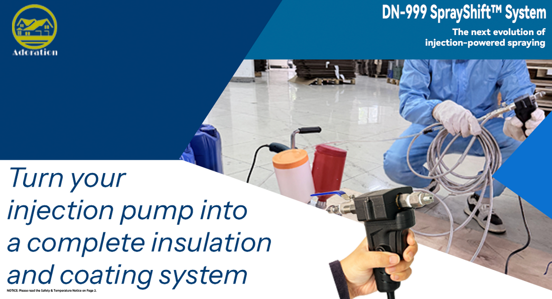 Turn a 1:1 Injection Pump Into a Spray Foam Solution