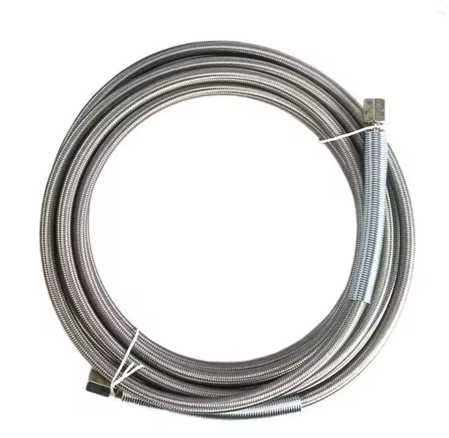 Adoration Injection Pump Part -5m Stainless Steel Braided Hose – High Pressure 15,000 PSI