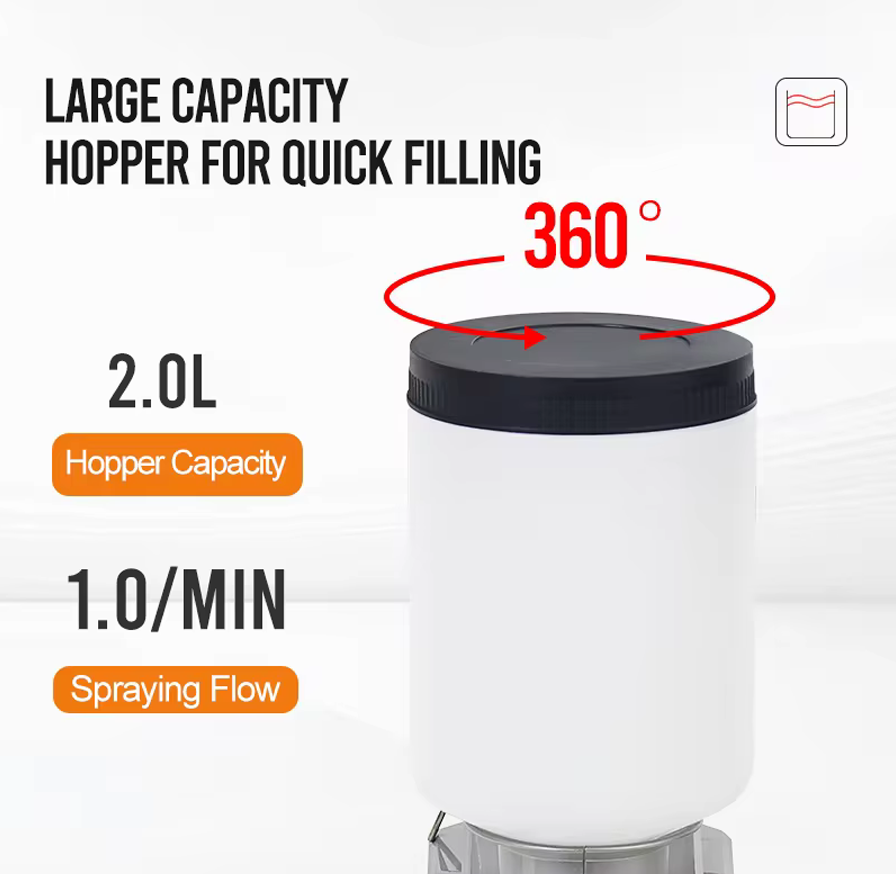 Adoration Multifunctional 300W Lithium Airless Paint Sprayer with 2L Portable Electric Spray Welder large Capacity