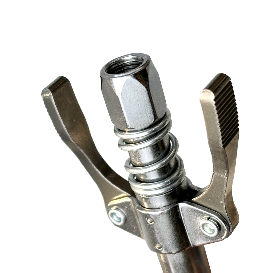 Bottom of Double Handle Grease Wand Coupler 10000PSI MAXI