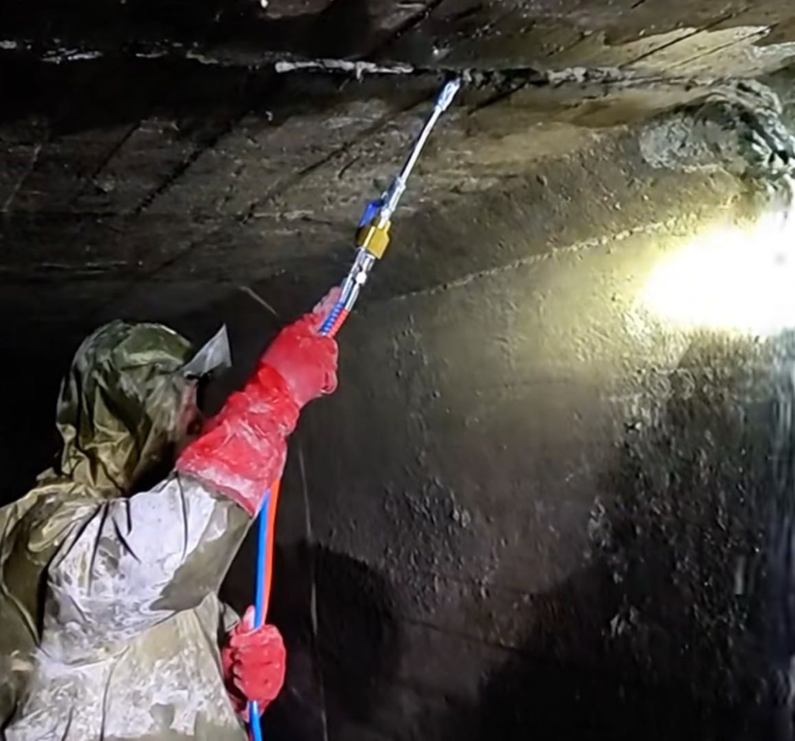 Working Adoration DN-999 injection pump for Concrete Repair Crack Repair Waterproofing 