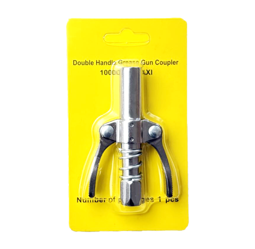 Package of Double Handle Grease Wand Coupler 10000PSI MAXI