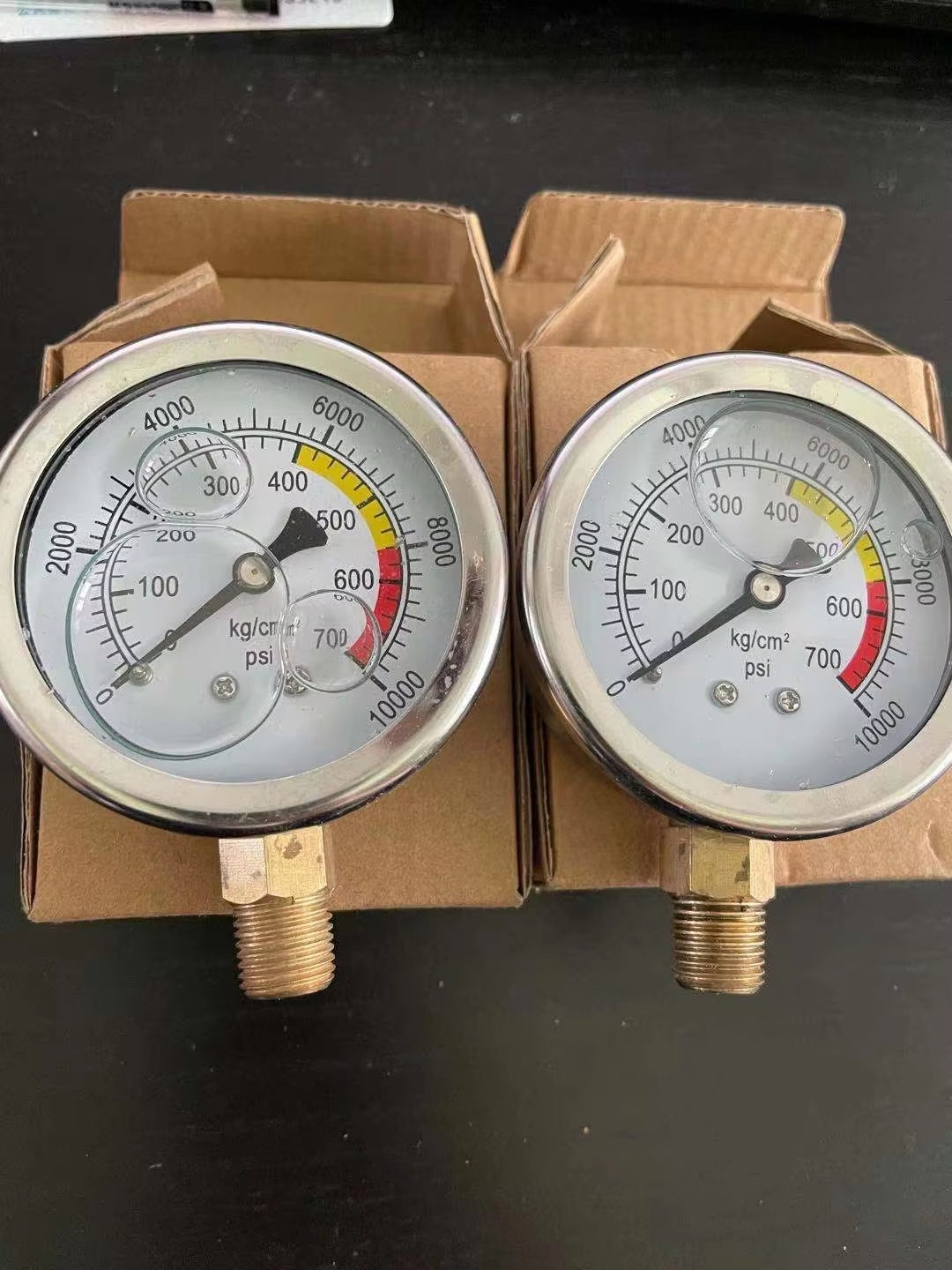 Specification of Pressure Gauge（0–10000 PSI）— Replacement for All Adoration Injection Pumps (Dry / No Glycerin) 