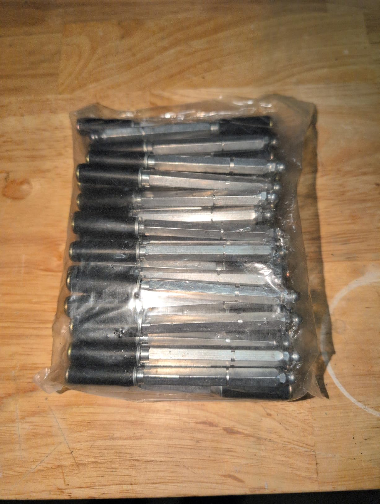 50 pcs/bag B-10S (3/8" x 4") Aluminum Injection Packers - Single Seal Design for Concrete Crack Sealing & Restoration